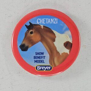 Breyer Horse Chetanzi Button Pin Show Benefit Model